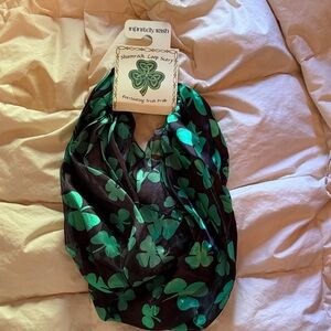 Infinitely Irish Shamrock Loop Scarf